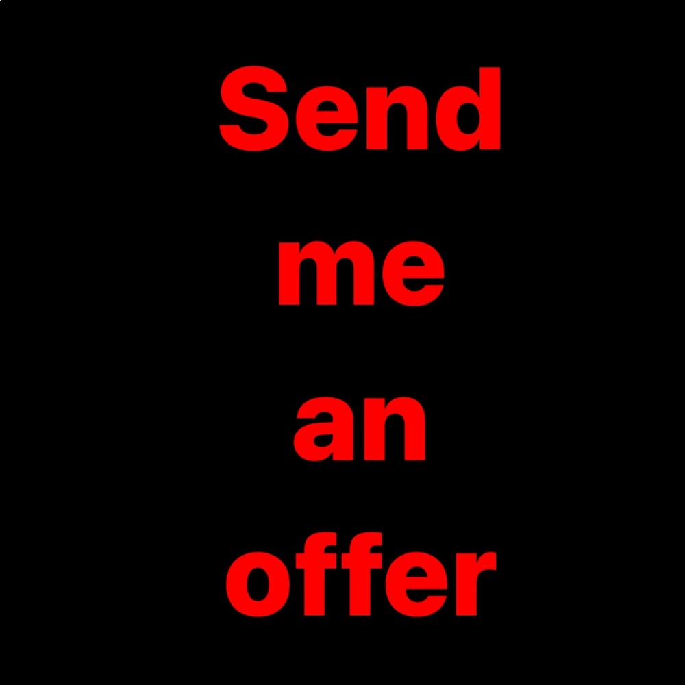 All reasonable offers accepted!